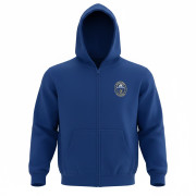 Unisex Full Zip Hooded Top Inc Embroidered Logo - enlarged view