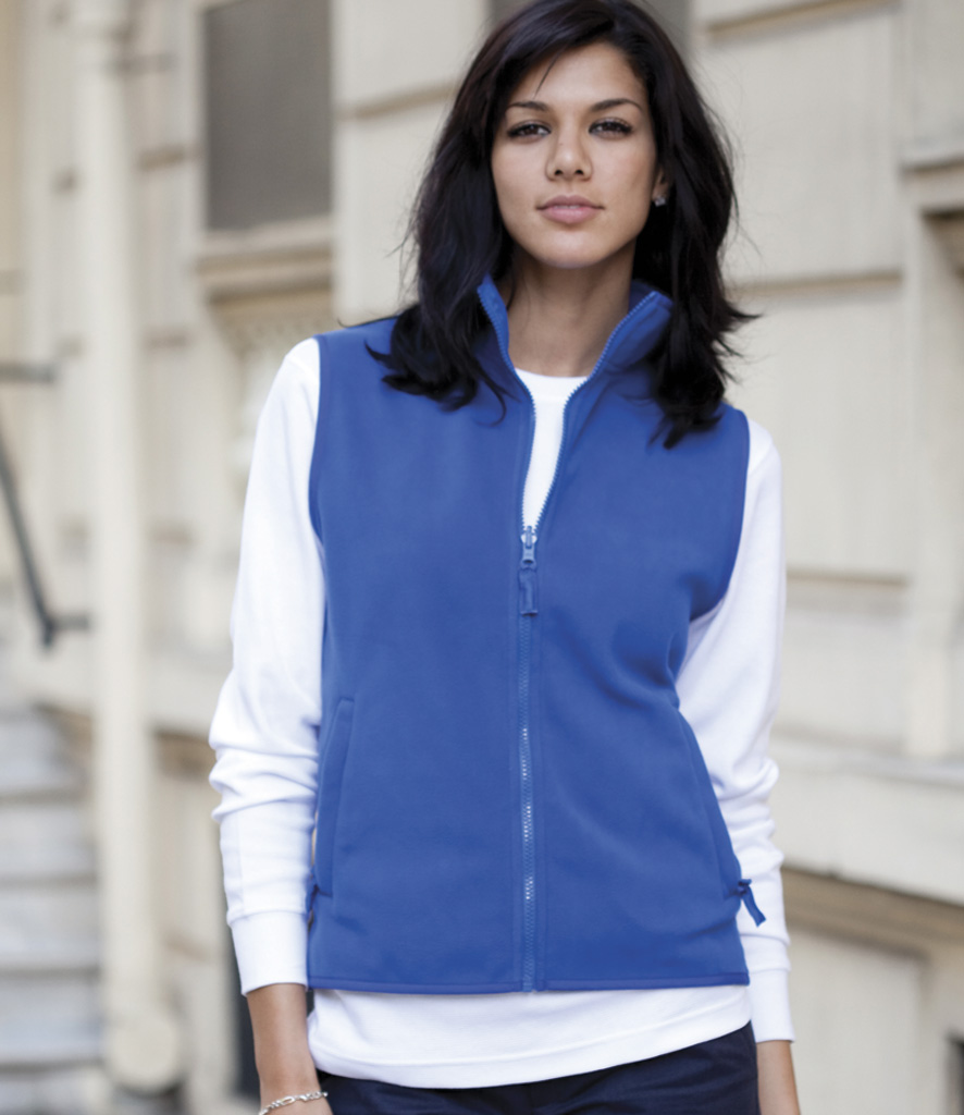Henbury Ladies Micro Fleece Gilet 