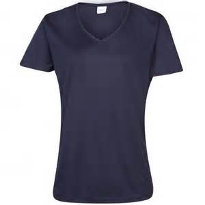 JC006 Ladies Cool V-neck T-Shirt Inc Emb Logo