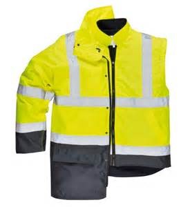 S768 Hi Vis Exec 5in1 Jacket Inc H/S Back