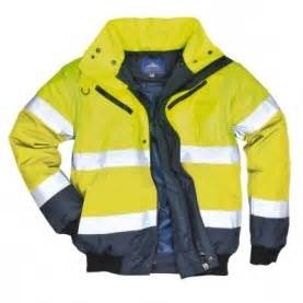 C465 Hi Vis 3in1 Contrast Bomber Jkt Inc H/S Back