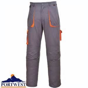 LOW03 Grey/Orange Drivers Trouser
