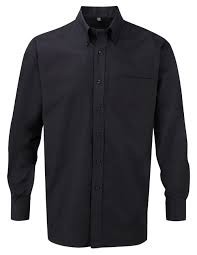 932M Gents Easycare Oxford Long Sleeve Shirt Includes Embroidery