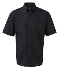 933M Gents Easycare Oxford Short Sleeve shirt Includes Embroidery