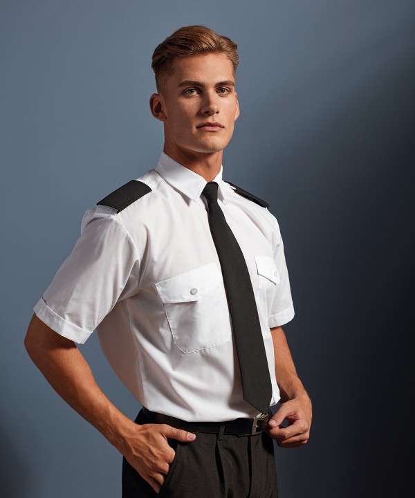 Mens Pilot Short Sleeve Shirt