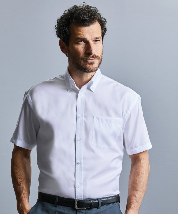 Russell Short Sleeve Non-Iron Shirt