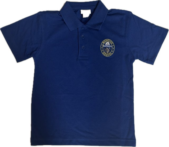 Nursery Childrens Royal Poloshirt Inc Embroidered Logo