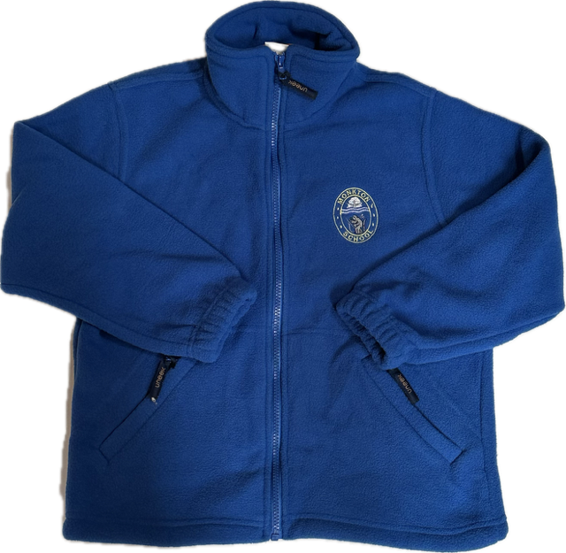 Unisex Full Zip Royal Fleece Inc Embroidered Logo