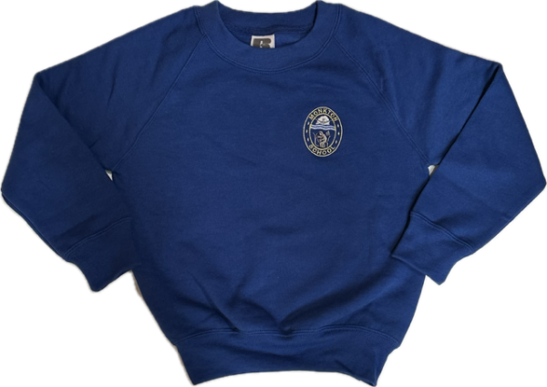 Unisex Royal Sweatshirt Inc Embroidered Logo