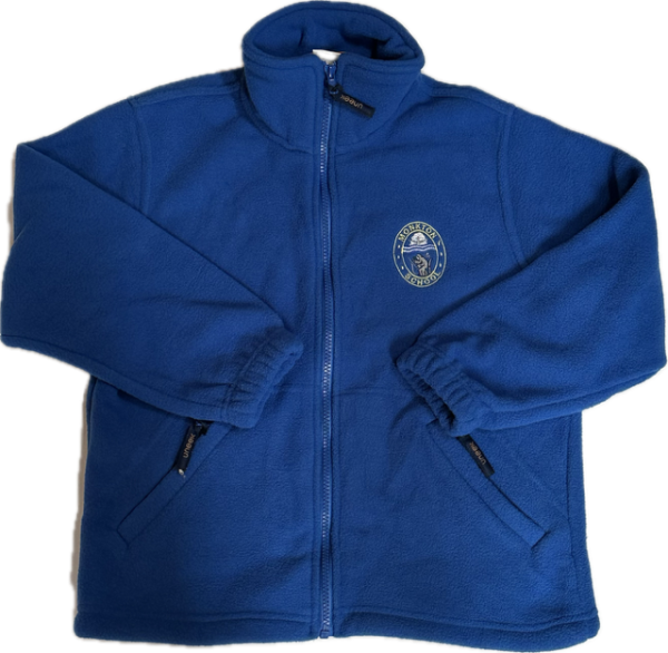 Unisex Full Zip Royal Fleece Inc Embroidered Logo