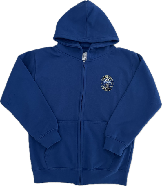 Unisex Full Zip Hooded Top Inc Embroidered Logo