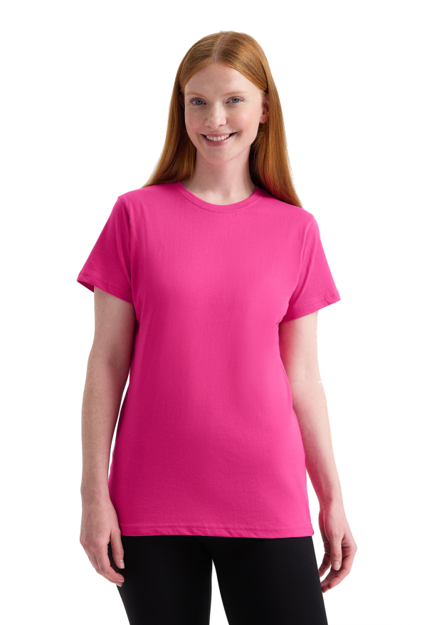 Ladies Premium Crew Neck  T-Shirt