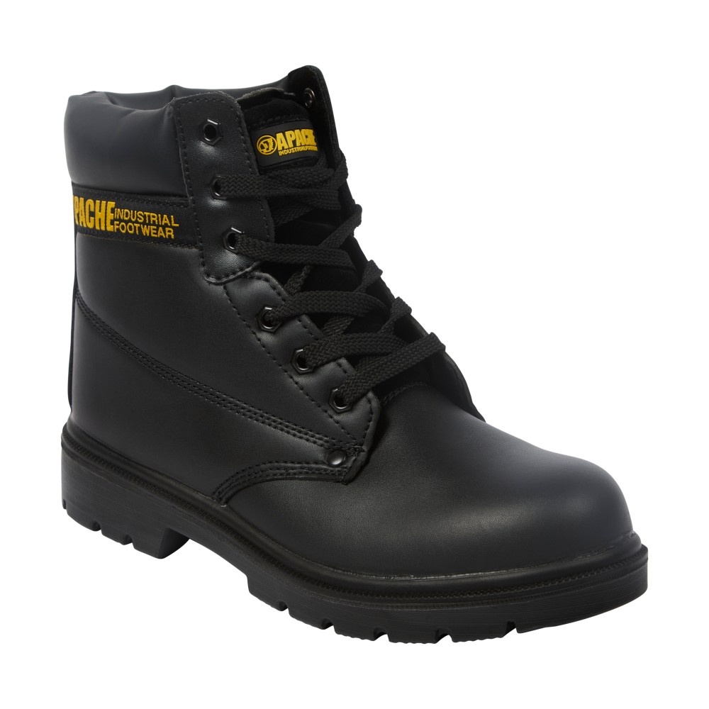 Black Safety Boot