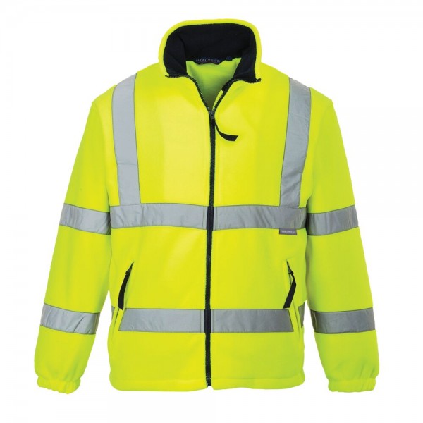 Portwest Hi Vis Mesh Lined Fleece Jacket
