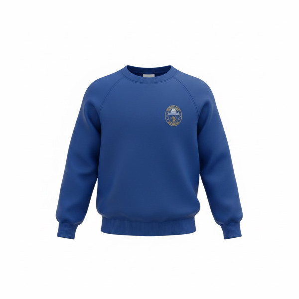 Unisex Royal Sweatshirt Inc Embroidered Logo