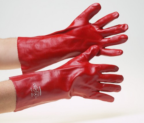 Pvc Gauntlets 27cm