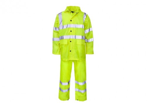 Hi Visibility Nylon/ PVC Suit